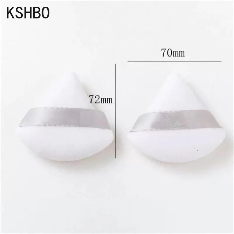 6/10Pcs Triangular Sponge Puffs with A Soft Skin Friendly and Delicate Makeup Feel Suitable for Home or Travel Use 250625