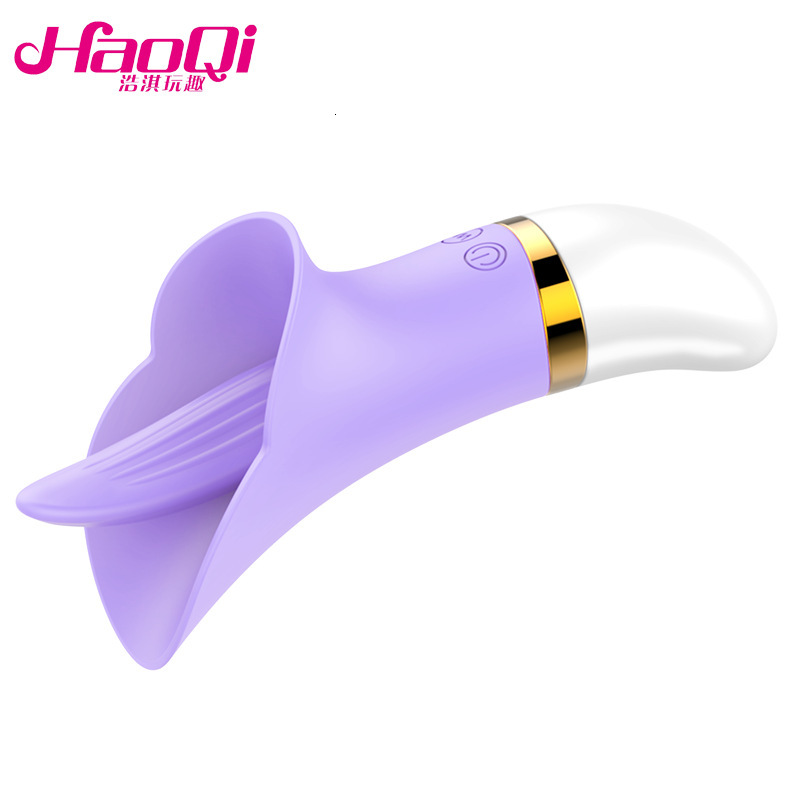 New Silicone Honey Vibrator Massager for Women, Self-pleasure Tongue Licking Vibrator, Adult Sex Toy