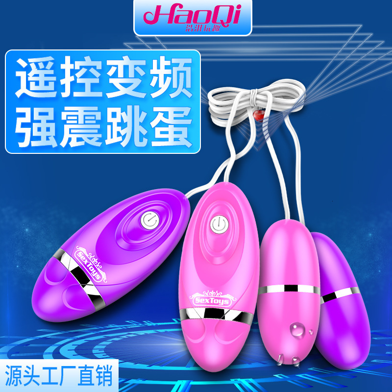 Haoqi Fun New 12-Speed Strong Vibration Egg Massager for Women Adult Sex Toy