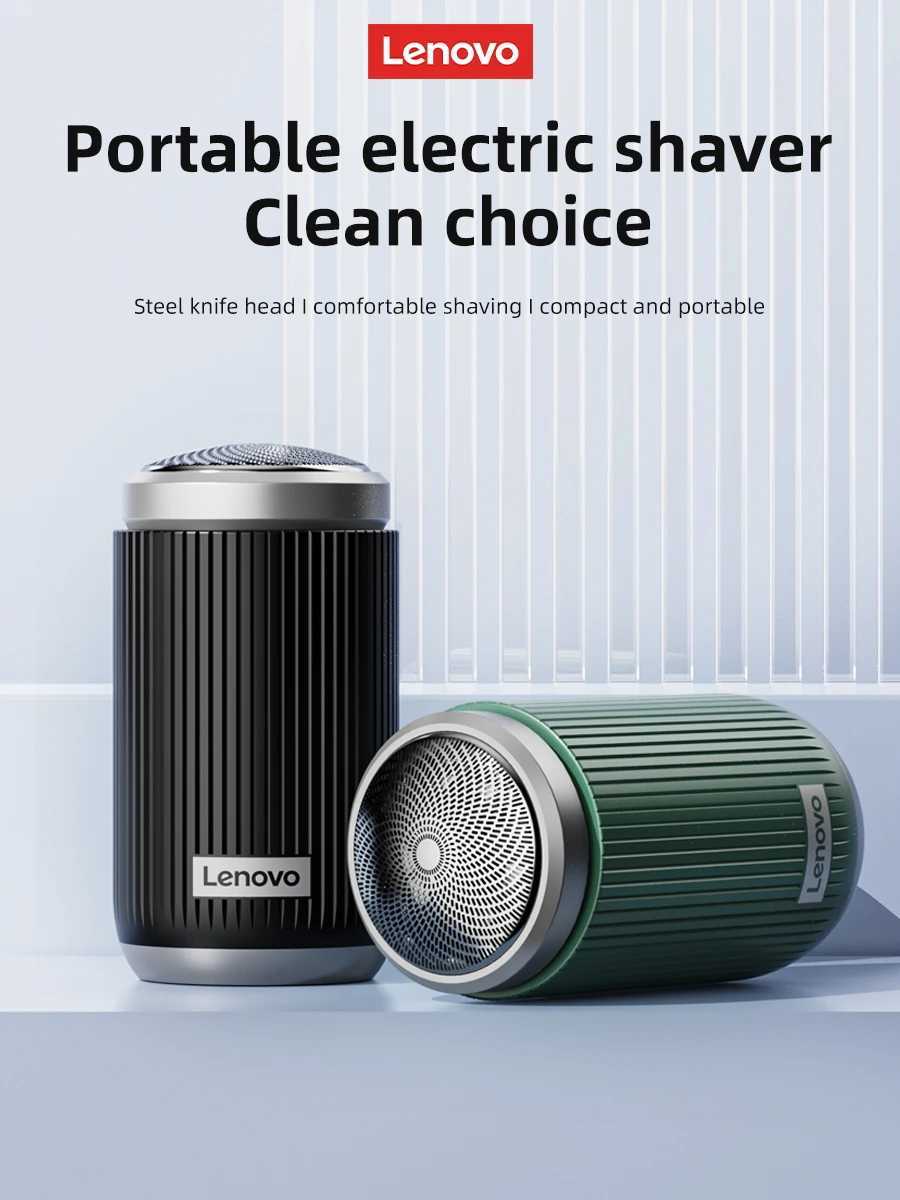 Rechargeable Waterproof Electric Shaver Razor For Men With Nose And Sideburn Trimmers And Face Cleaning Brush - Achieve A Smooth W250625