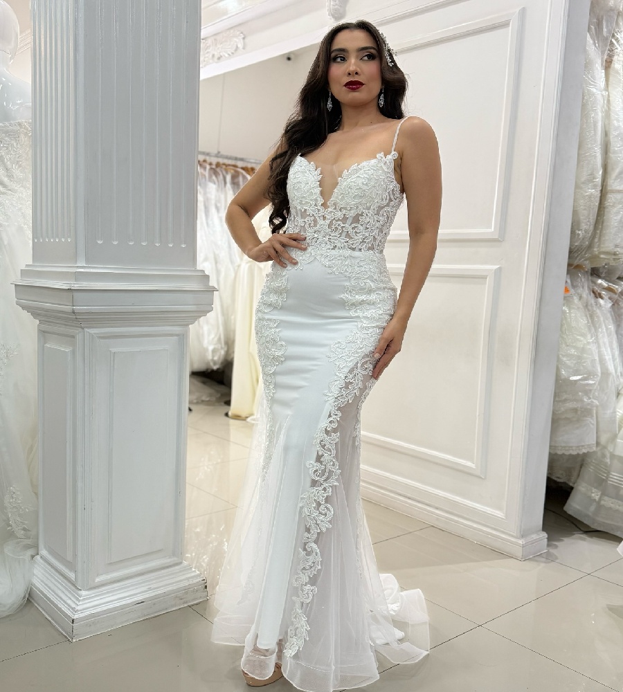 Elopement Boho Mermaid Curvy Wedding Dress 2025 Sexy Spaghetti Straps Satin Beach Bridal Dress Elegant Bohemian Bride Dress Robe De Mariage Vestios De