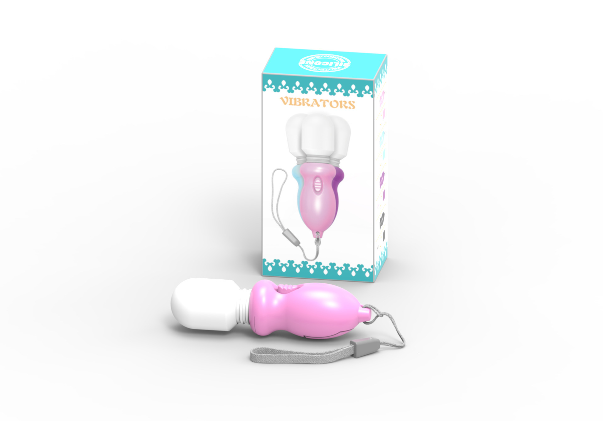 Haoqi Fun New Gourd AV Stick Female Use Flirting Masturbation Silicone Massager Vibrator