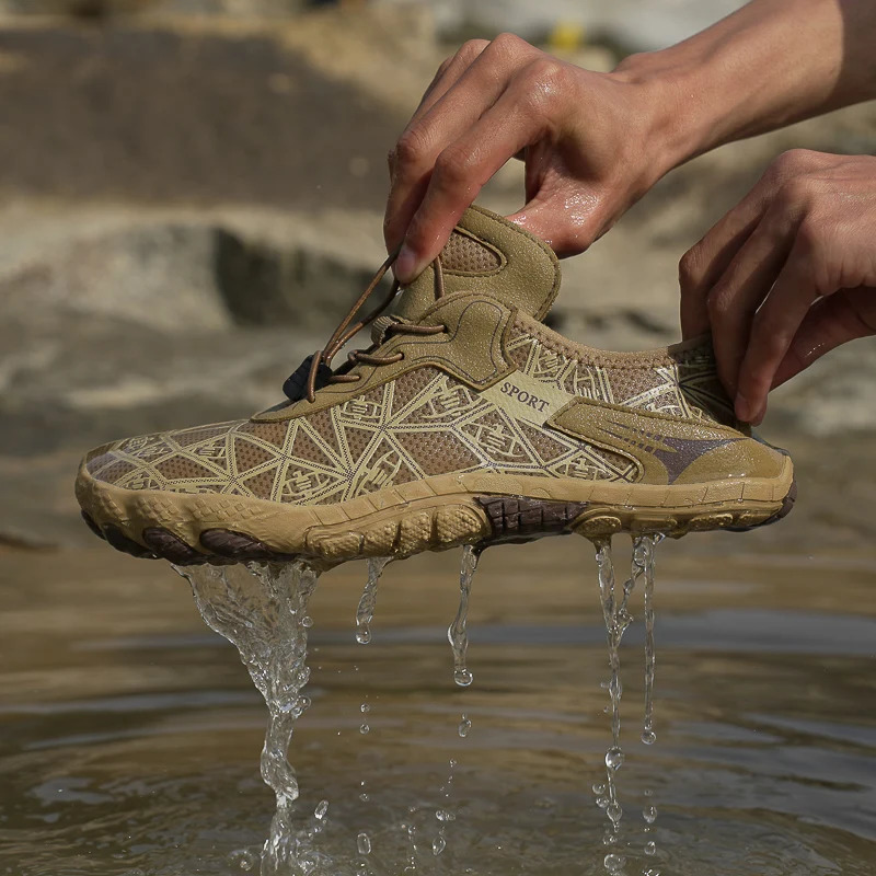 High-Quality Wide-version Barefoot Water Shoes Sports Cross-swimming Training Shoes Quick-drying Outdoor Shoes With Drainage 250624