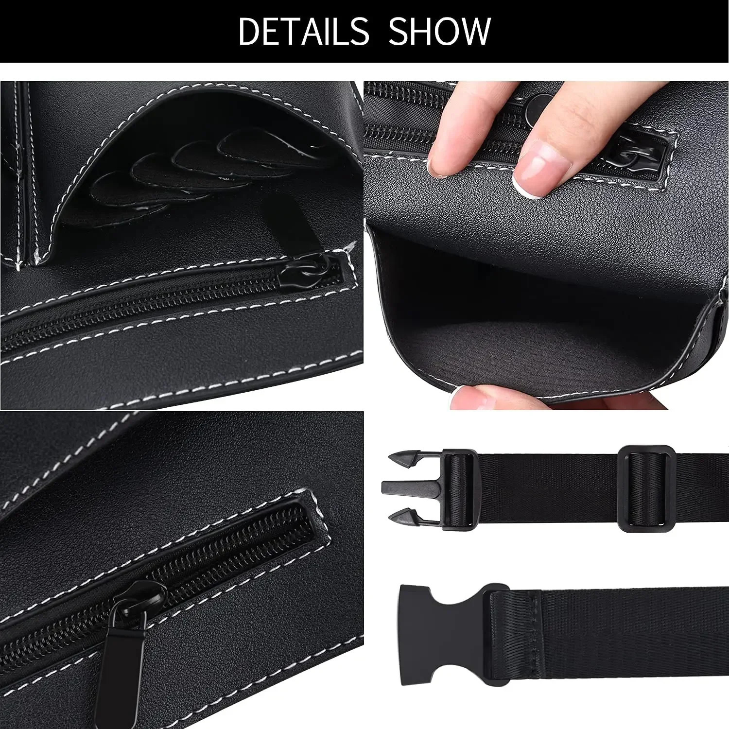 2025 Hair Scissor Bag Clips Comb Case Hairdressing Barber Holster Bags Holder Tool Salon Waist Pack Belt PU Leather Bag 250625