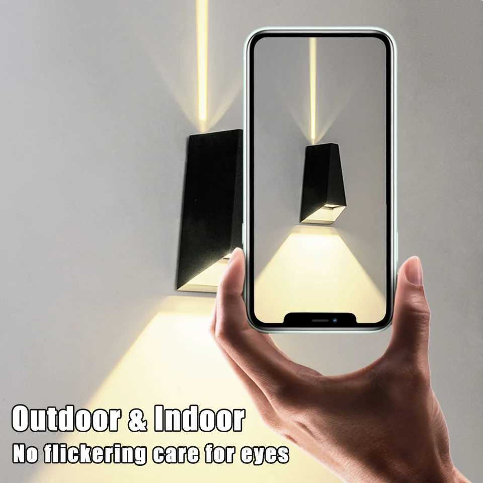 LED Wall Light Outdoor Lamp IP66 Waterproof 4W 5W 6W AC85-265V Interior decoration Garden Porch Wall Lighting Light for Porch XJ250624