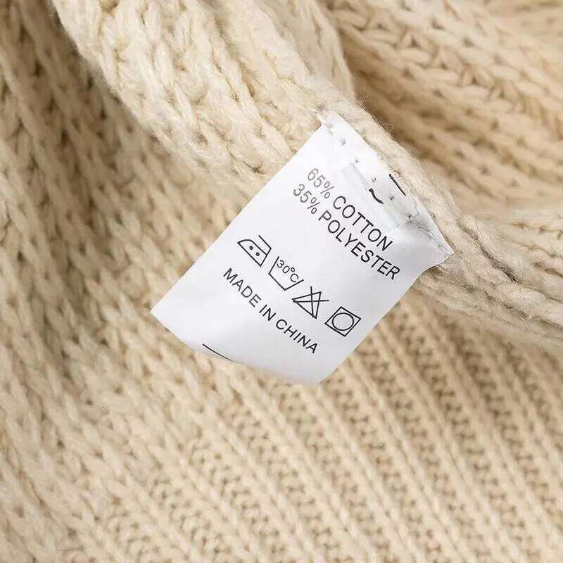 2024 Spring Women Retro Bronzing Sier Sweater Drop Shoulder Long Sleeve Rib Knitted Pullover Knitwear Jumper