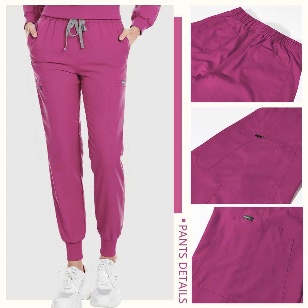 Summer Autumn Winter Long Sleeve Workwear Medical Scrub Set Nursing Uniform Nurse Surgical Uniform Beauty Clothes Women Workwear W250625
