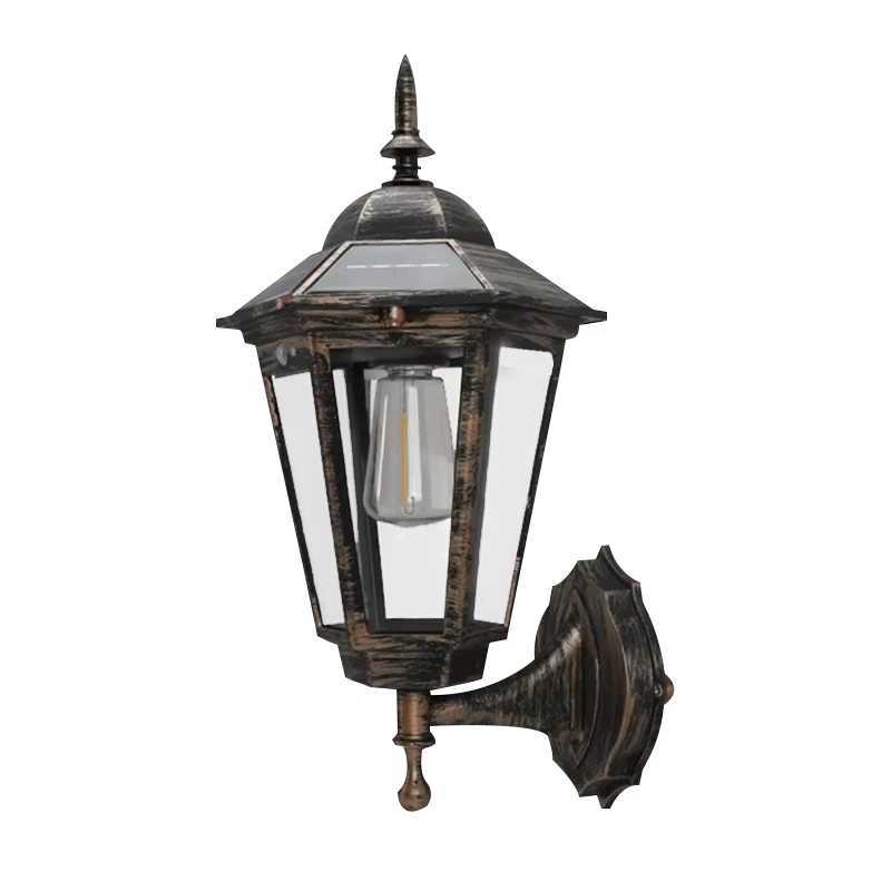 1 Pack of Solar Outdoor Light Garden Sunshine Wall Lights Home House Balcony Dusk to Dawn Sports Sensor Wall Lanterns Front Corridor Outer Wise Fence 