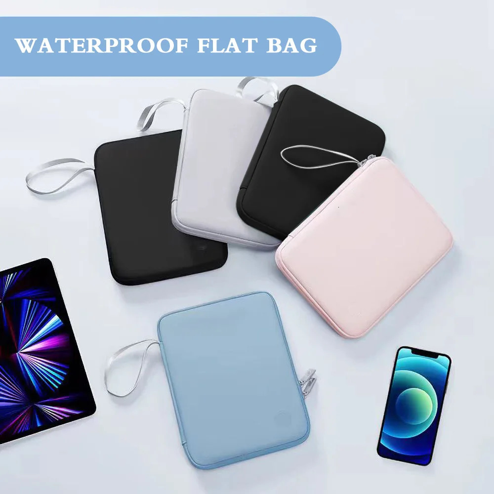 Tablet Bag 10.9-12.9 inch For iPad Accessories Handbag Case For SlEEve Bag Cover Multi Pockets 250624