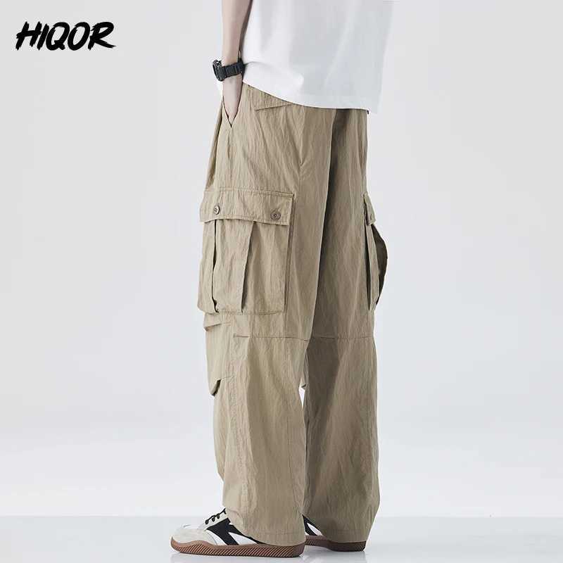 New Straight Mens Pants Baggy Casual Comfortable Stretch Trousers Male Wide Fashion Korean Pants Streetwear Y2K Solid Trousers X250625