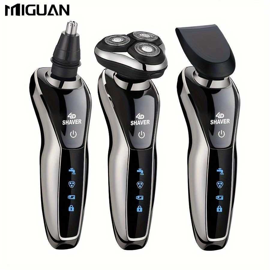 Electric Razor For Men 3 In 1 Electric Shaver Nose Hair Trimmer USB Rechargeable Portable Razor 3D Floating Blade W250625