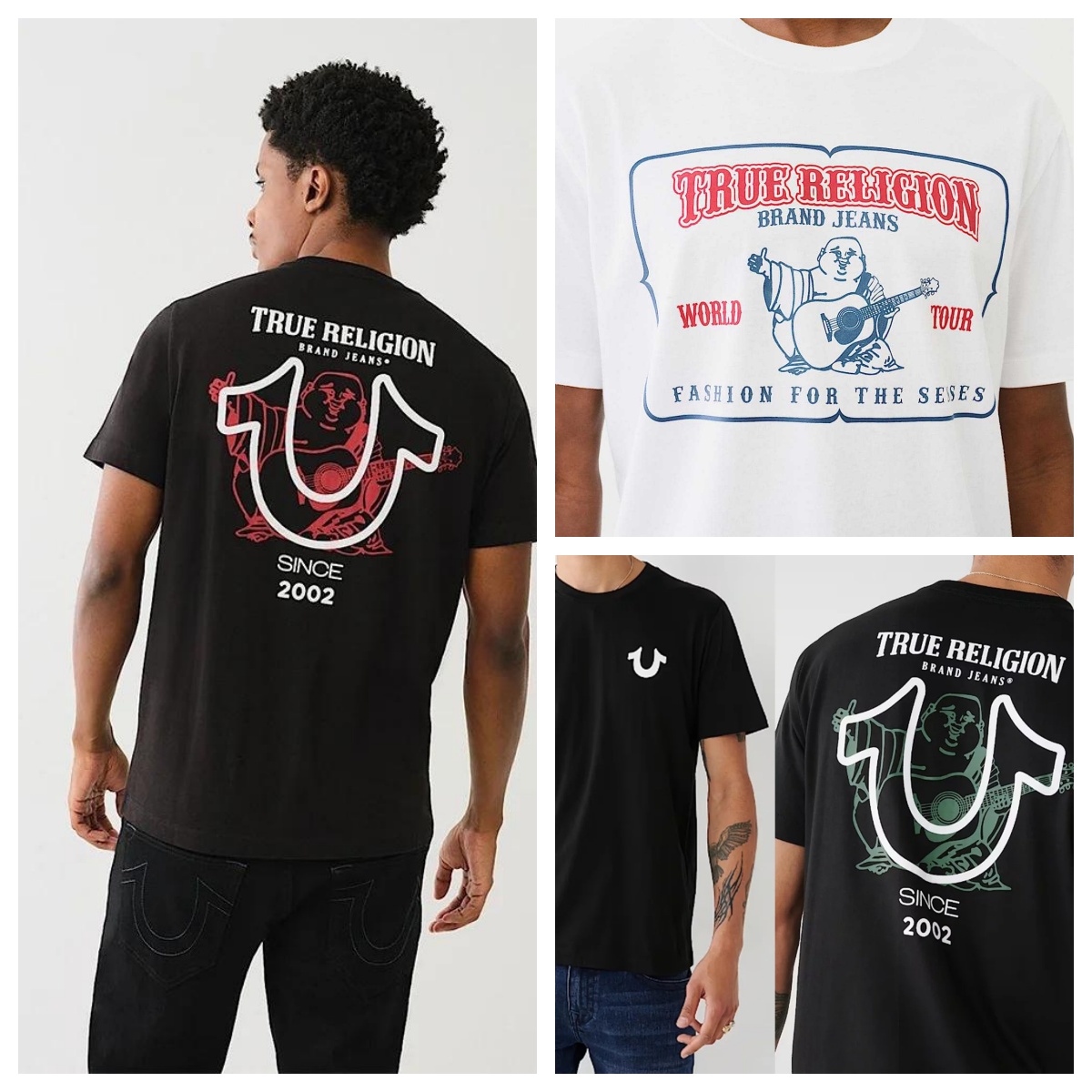 Men's T Shirts True Relgion Designer Shirt Polo Graphic Tee Men Shorts Cotton Casual Top Streetwear Vintage Soft Breathable Summer