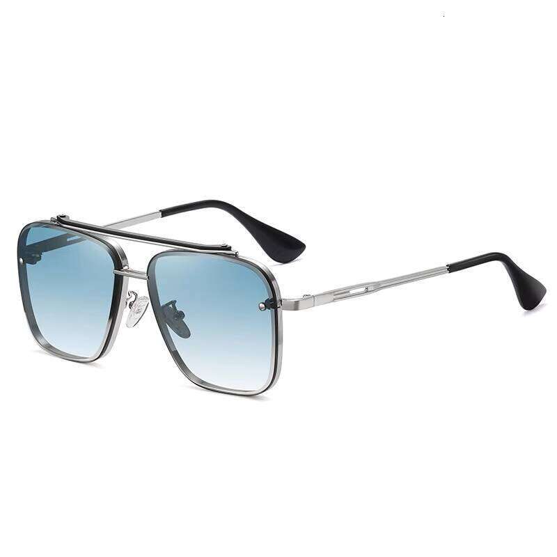 DHcollections Vintage Polarized Double Bridge Men's Sun Glasses Fashion Design