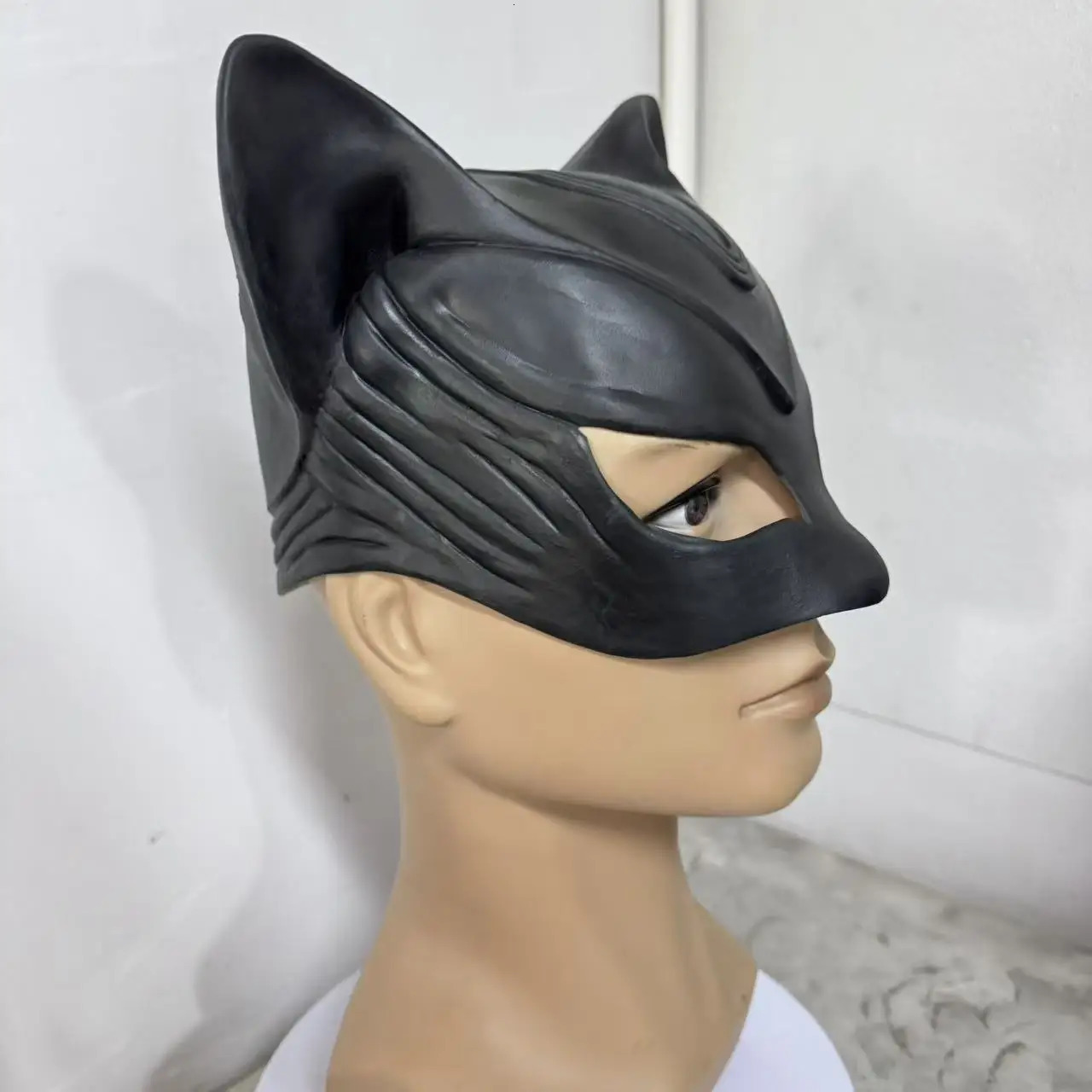 110Pc Halloween Party Mask Dress up Half Face Headwear Woman Sexy Catwoman Cosplay Accessories Props Latex Masks Costumes 250625