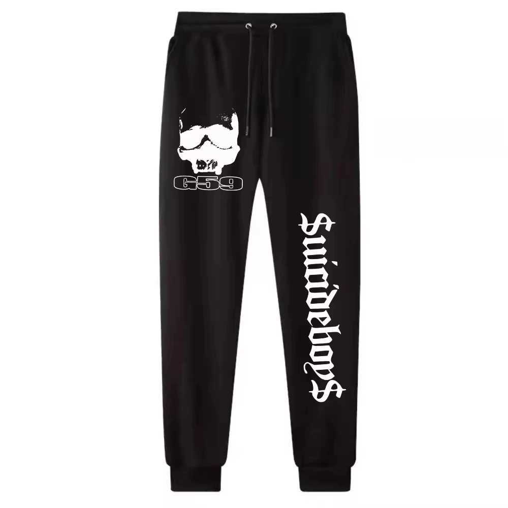 Fashion Suicideboys Skeleton Hip Hop Pants Sweatpants Men Women Harajuku Streetwear Jogging Pants Autumn Winter Joggers Trousers X250625