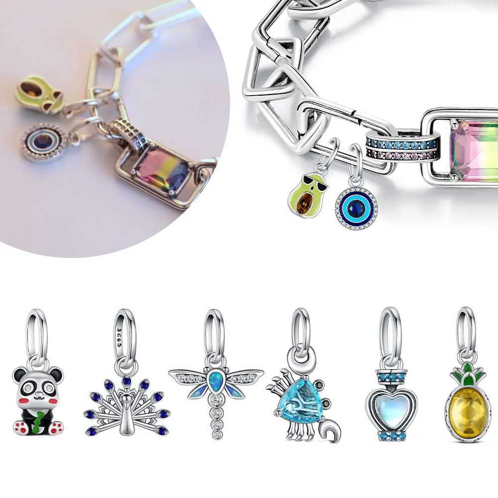 Hot S 925 Sterling Silver Bracelet Fit Pendant DIY Classic Jewelry For Women Daily Gifts Elegant Bracelet Fine Christmas Gift X250625