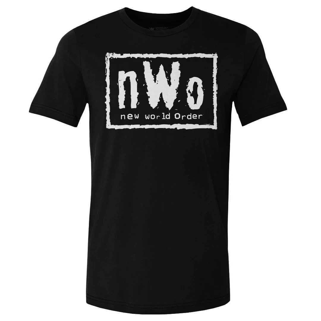 Wrestler Black nWo Retro Graphic T-shirt for Men Women Oversized Mens T Shirt Casual Cotton Short-sleeve Tops Tees ClothingXJ250625
