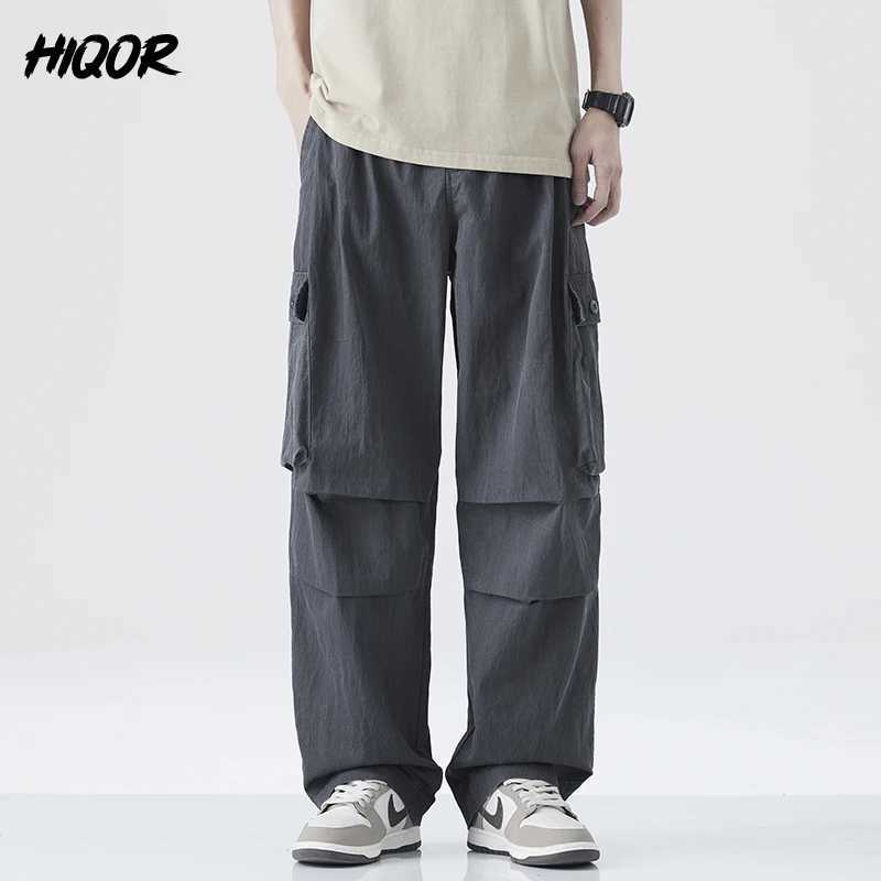 New Straight Mens Pants Baggy Casual Comfortable Stretch Trousers Male Wide Fashion Korean Pants Streetwear Y2K Solid Trousers X250625