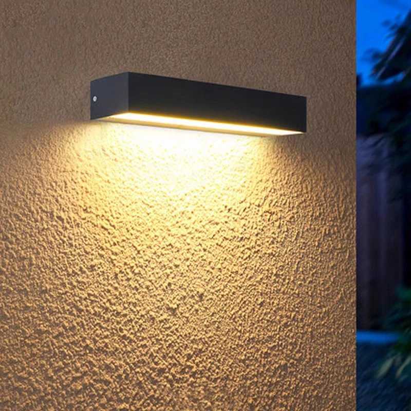 IP65 LED Waterproof Wall Lamps 30W 18W 12W Indoor Outdoor Wall Light Courtyard Porch Living Room Corridor Bedroom Wall SconceXJ250624