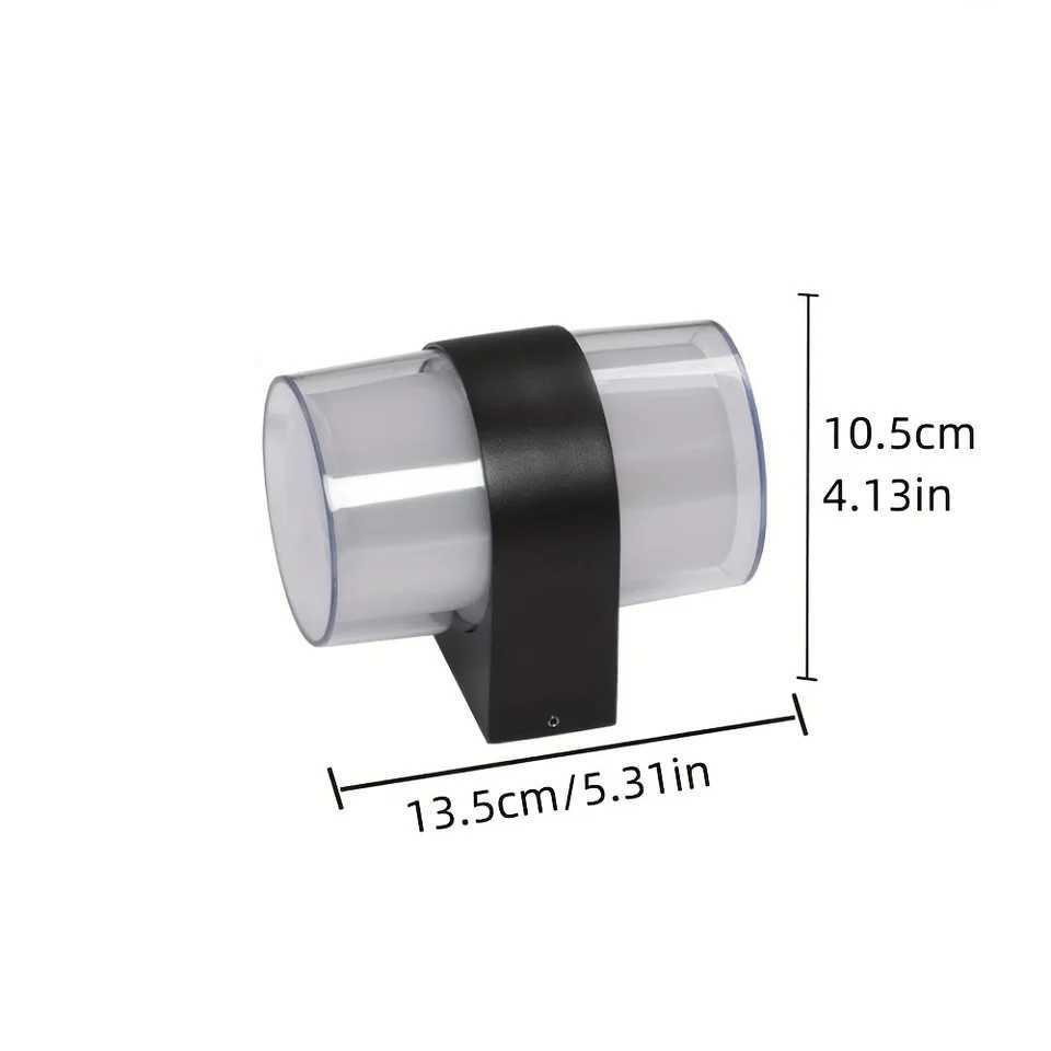 LED Wall Light Outdoor Waterproof Modern Nordic Style Indoor Wall Lamps Living Room Porch Garden Lamp XJ250624