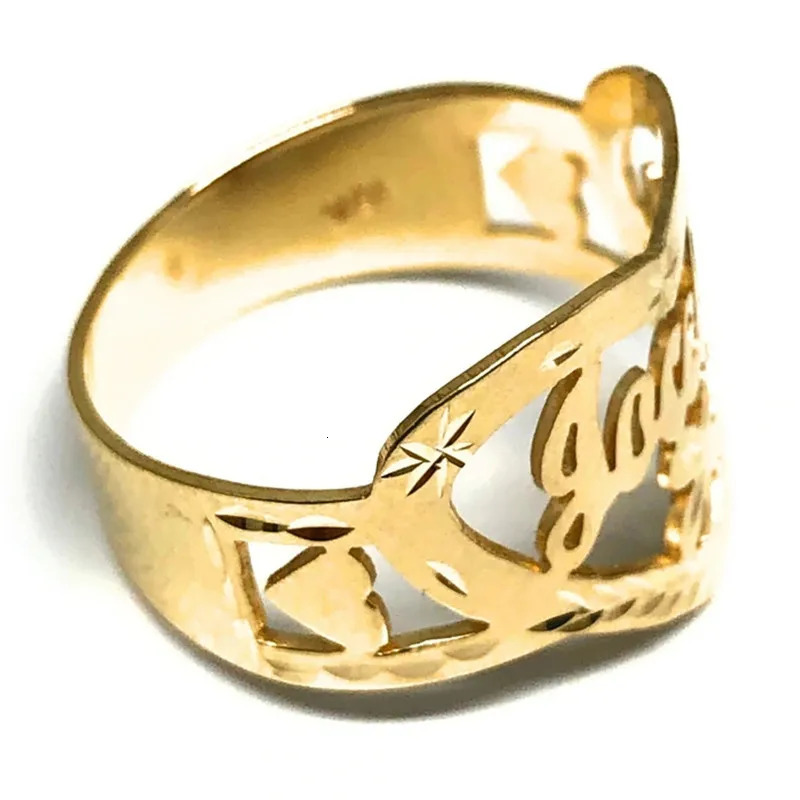 Personalized Couple Rings Custom Name Ring Stainless Steel Jewelry Hip-Hop Rock High Quality Unisex Accessories Punk Gift 250624