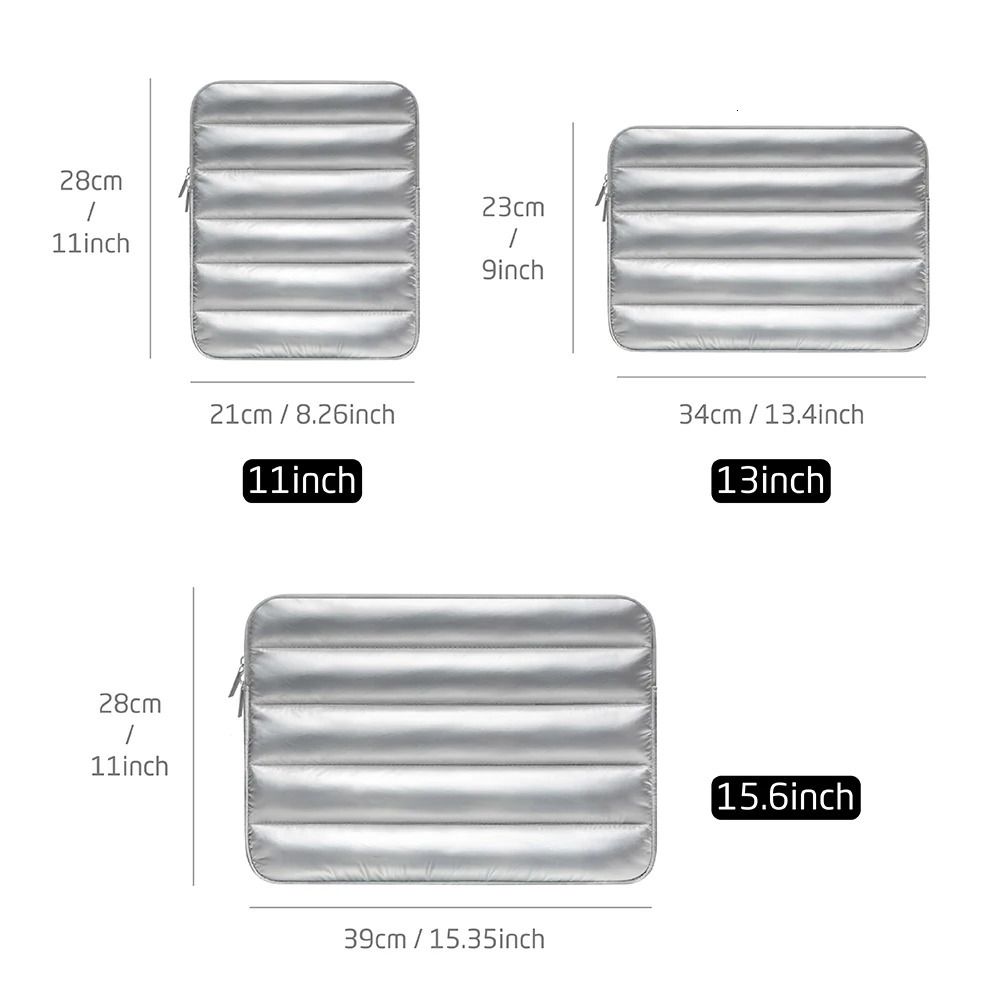 Laptop Storage Bag 13.3/14/15/15.6Inch For Air 13 Pro Dell Notebook Soft Case Ipad10.5/10.9/11Sleeve Pouch 250624
