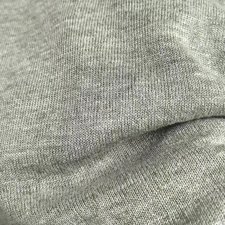 Sustainable 100 Percent Organic Linen Yarn-Knit Garment Cloth