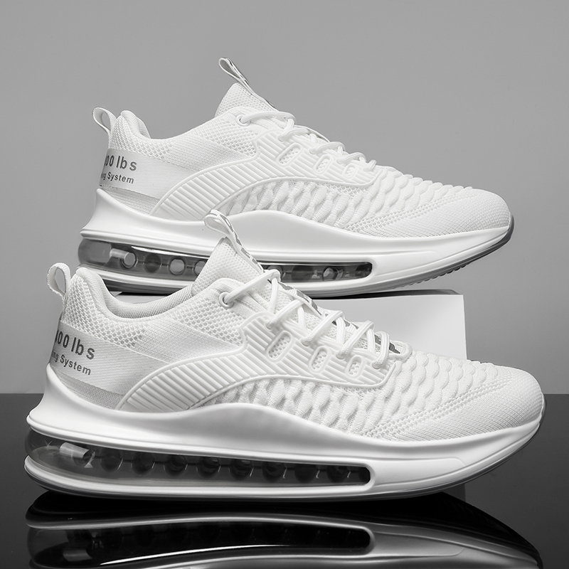 9018 - New Air Cushion Shock Absorbing Running Shoes for Summer Breathable and deodorant mesh shoes Youth athleisure shoes Lightweight and non-slip