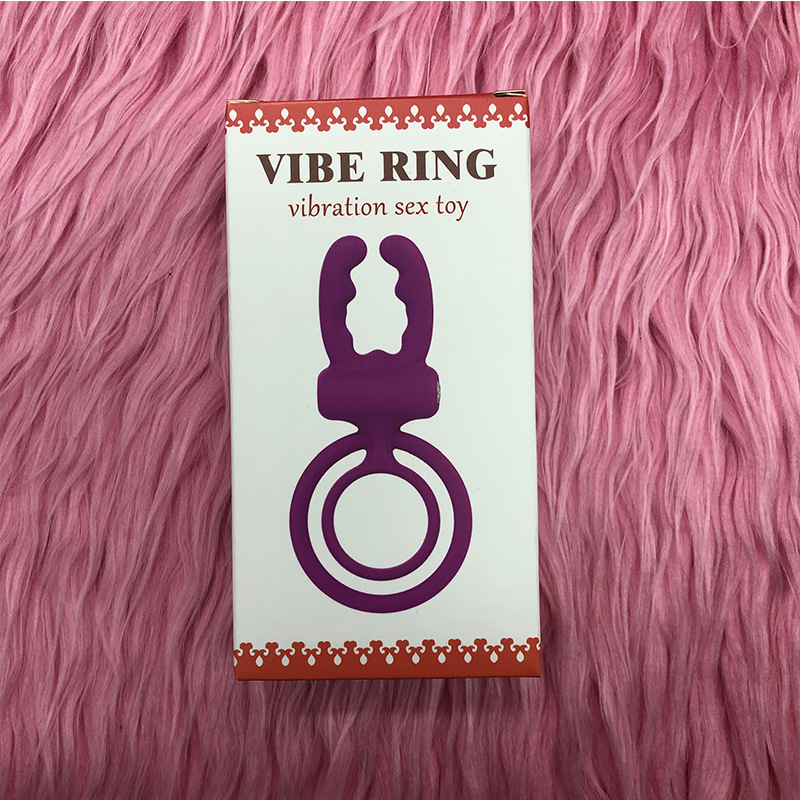 Adult Products Silicone Couple Suction Tongue Licking Teasing Male Massage Vibrating Ring
