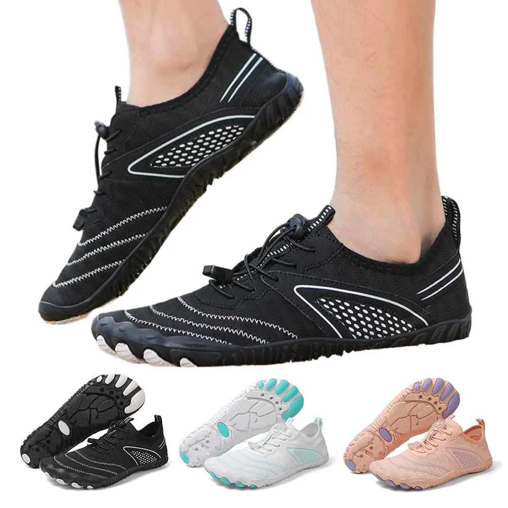 Unisex Water Shoes Lightweight Aqua Shoes Non Slip Casual Wading Shoes Quick Drying Outdoor Hiking Shoes for Men Women 250624