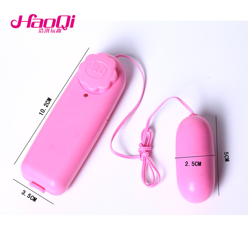 Haoqi Fun Sexy Single Vibrator for Women Masturbation Device Vibrating Massager Adult Sex Toy