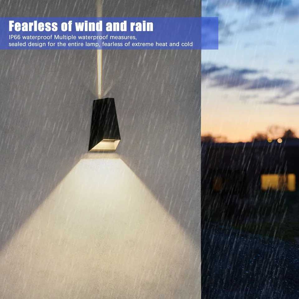 LED Wall Light Outdoor Lamp IP66 Waterproof 4W 5W 6W AC85-265V Interior decoration Garden Porch Wall Lighting Light for Porch XJ250624