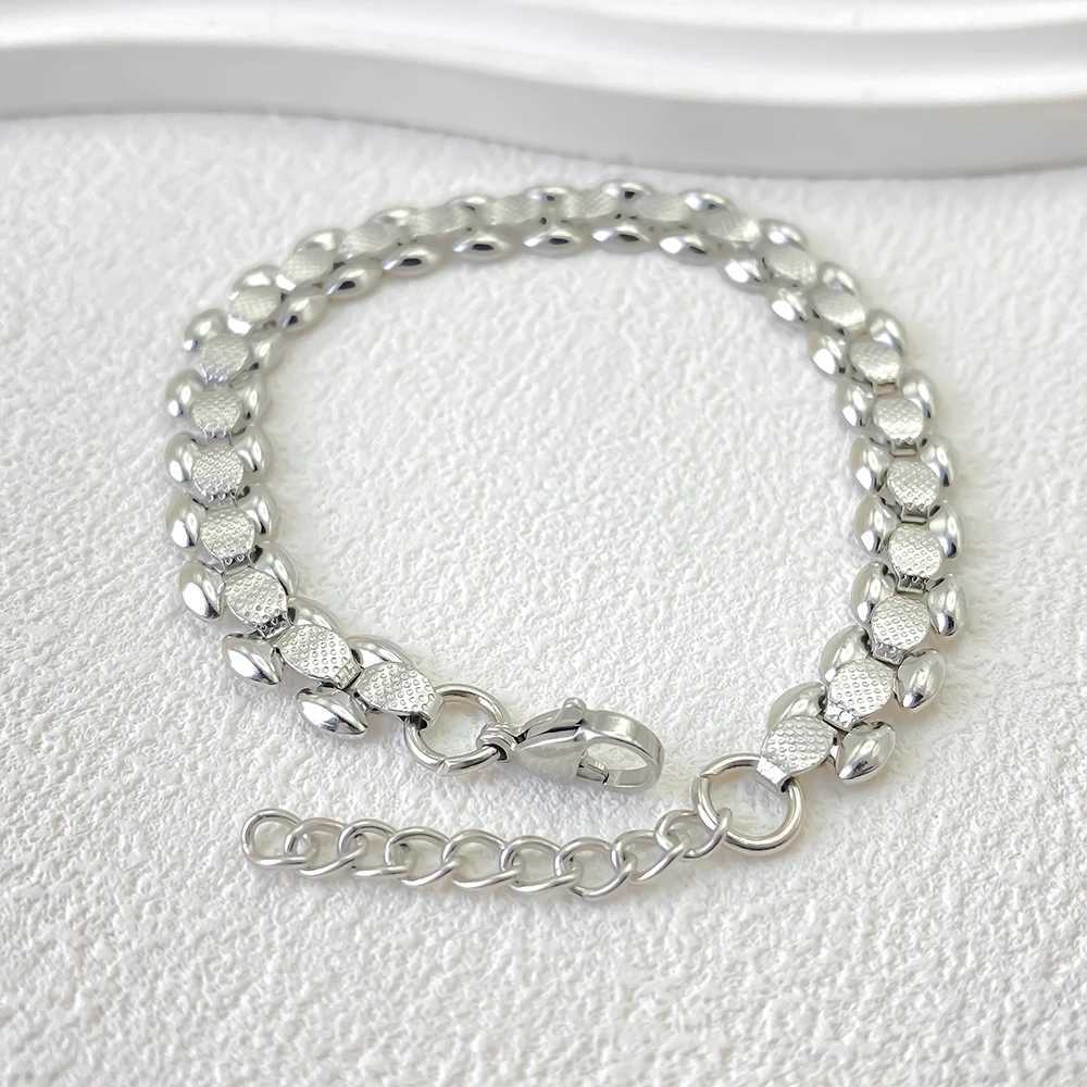 eManco Hot S Boutique Creative Stainless Steel Silver Plated Mens Bracelets Pendant Accessories Party Couple Gift Jewelry X250625