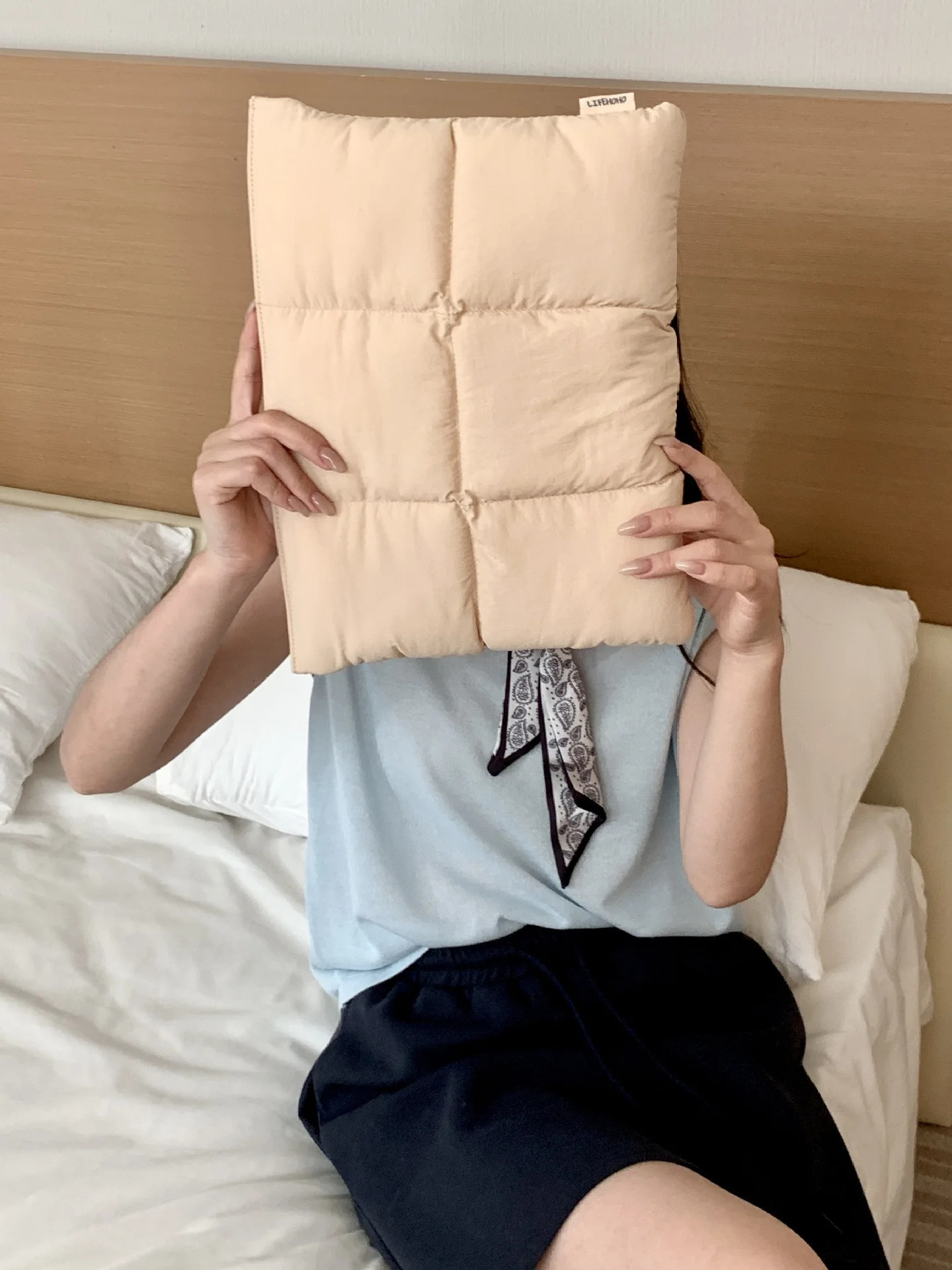 Laptop Sleeve Puffy Laptop Cover 13.3 14 15 15.6 Inch Notebook Pouch For Dell LG Cute Computer Bag 250624