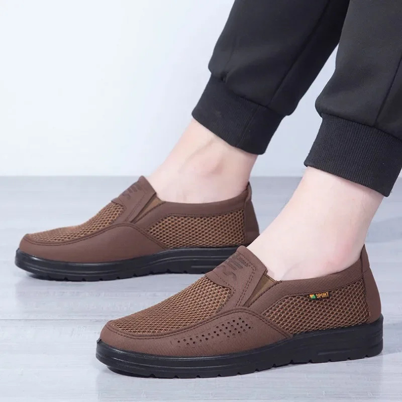 Men Fashion Casual Walking Shoes Breathable Mens Loafers Zapatillas Hombre Summer Sneakers 250624