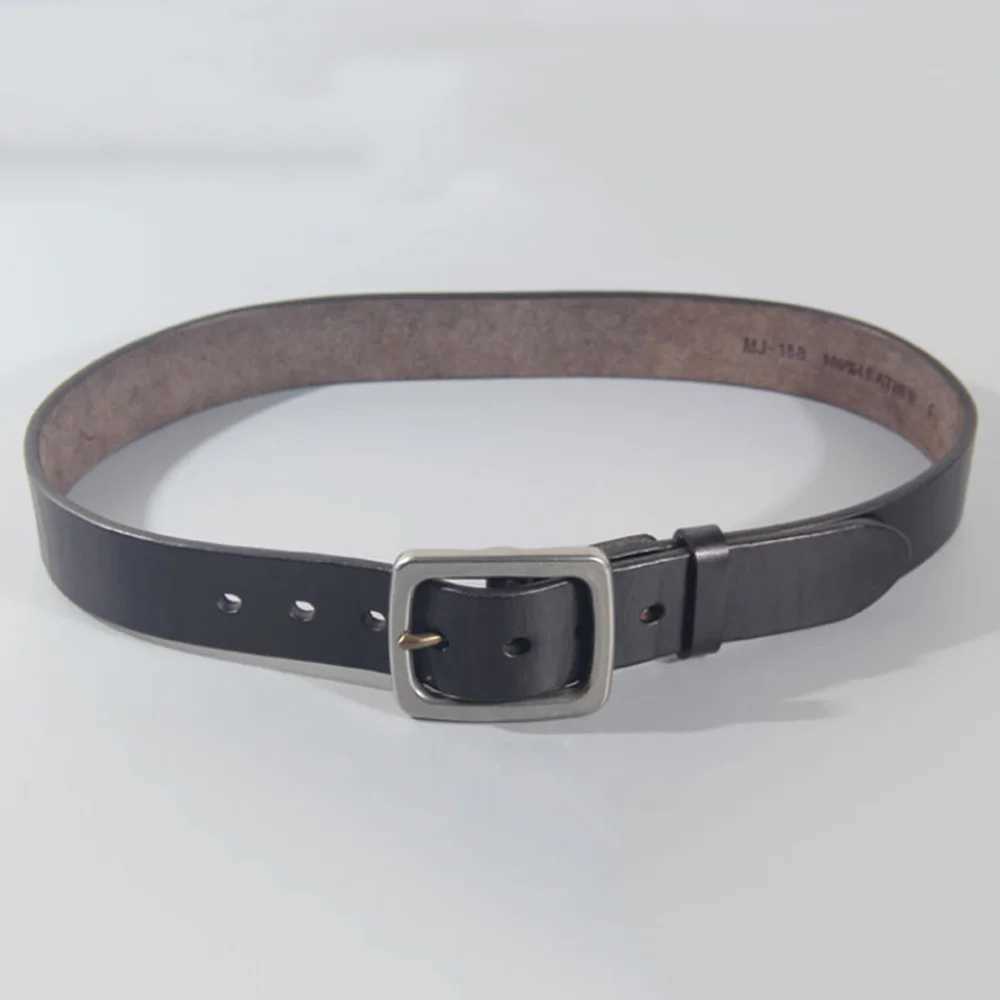 FAJARINA Unique Design Mens Retro Personality Men Thickening Solid Layer Cowhide Jeans Belt Leather Stainless Steel N17FJ1016 W250625