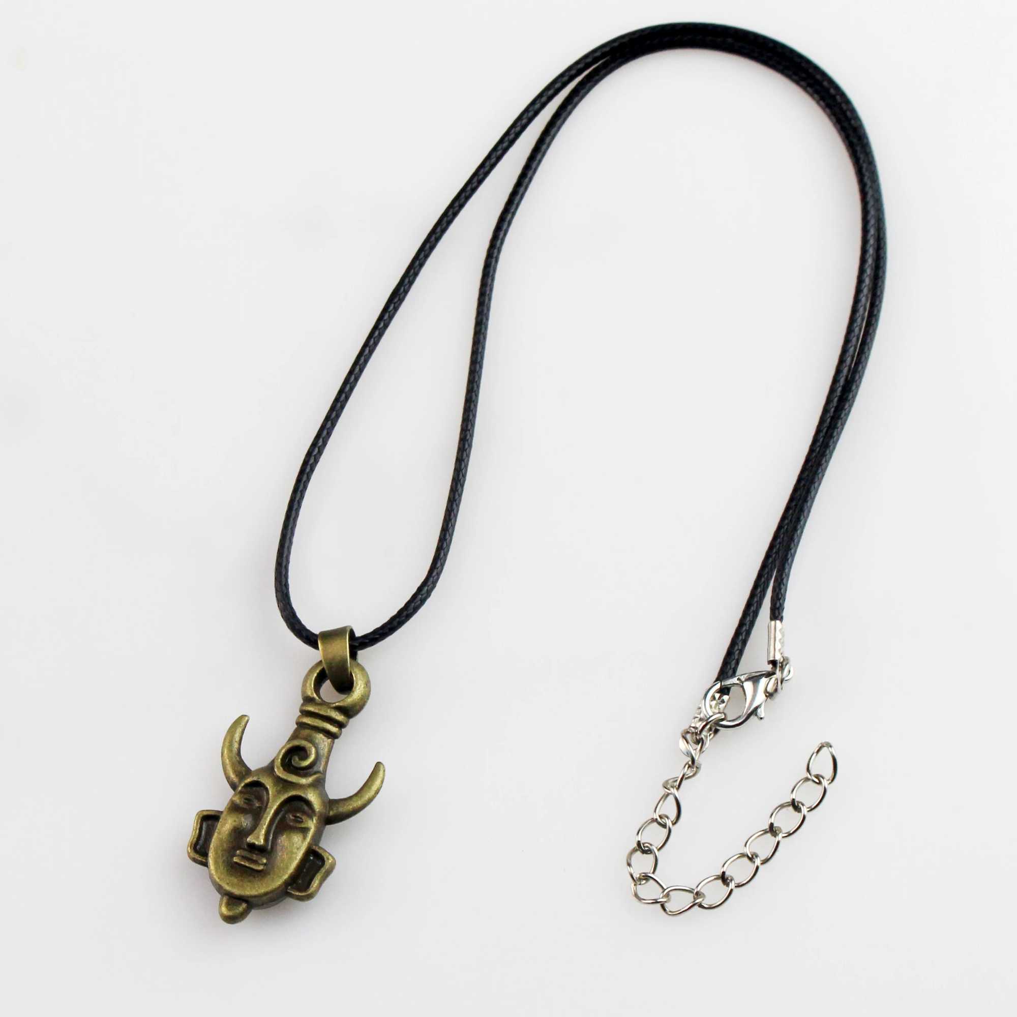 Movie Supernatural Dean Leather Rope Coppery Pendant Necklace for Women Men Winchester Jensen Jewelry Ackles Amulet Vintage M250625