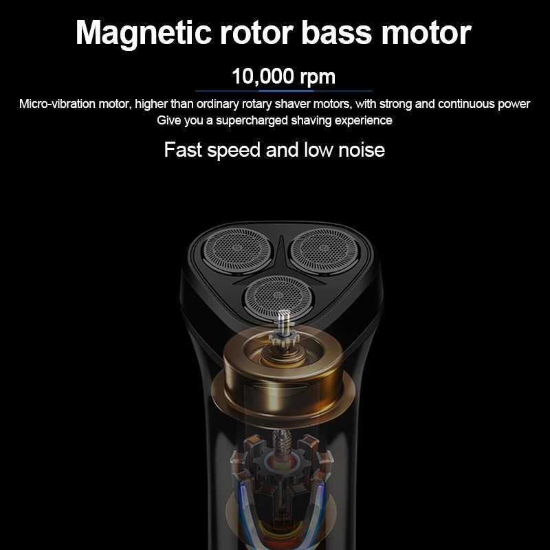 Mini Electric Shaver Mens Face Beard Razor USB Charging Washable Beard Trimmer Razor Ladies Travel Portable Body Hair Trimmer W250625