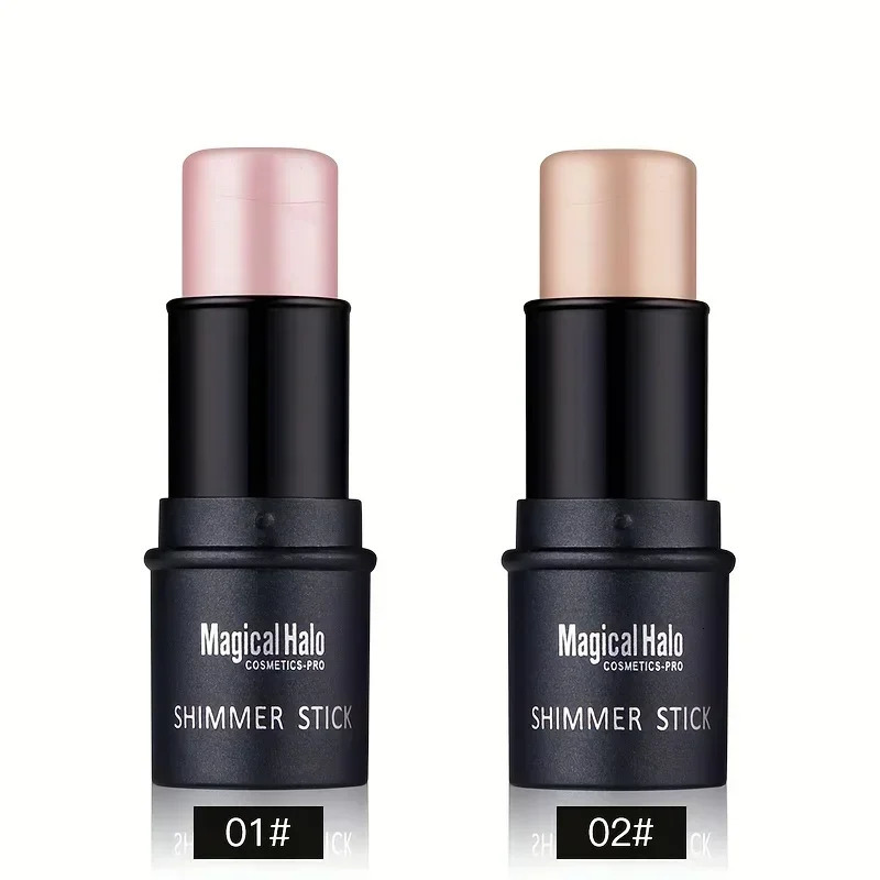 Magical Halo Shimmer Stick - Multi-Use Highlighter Contour Makeup for Radiant Glow - Daily Wear 250625