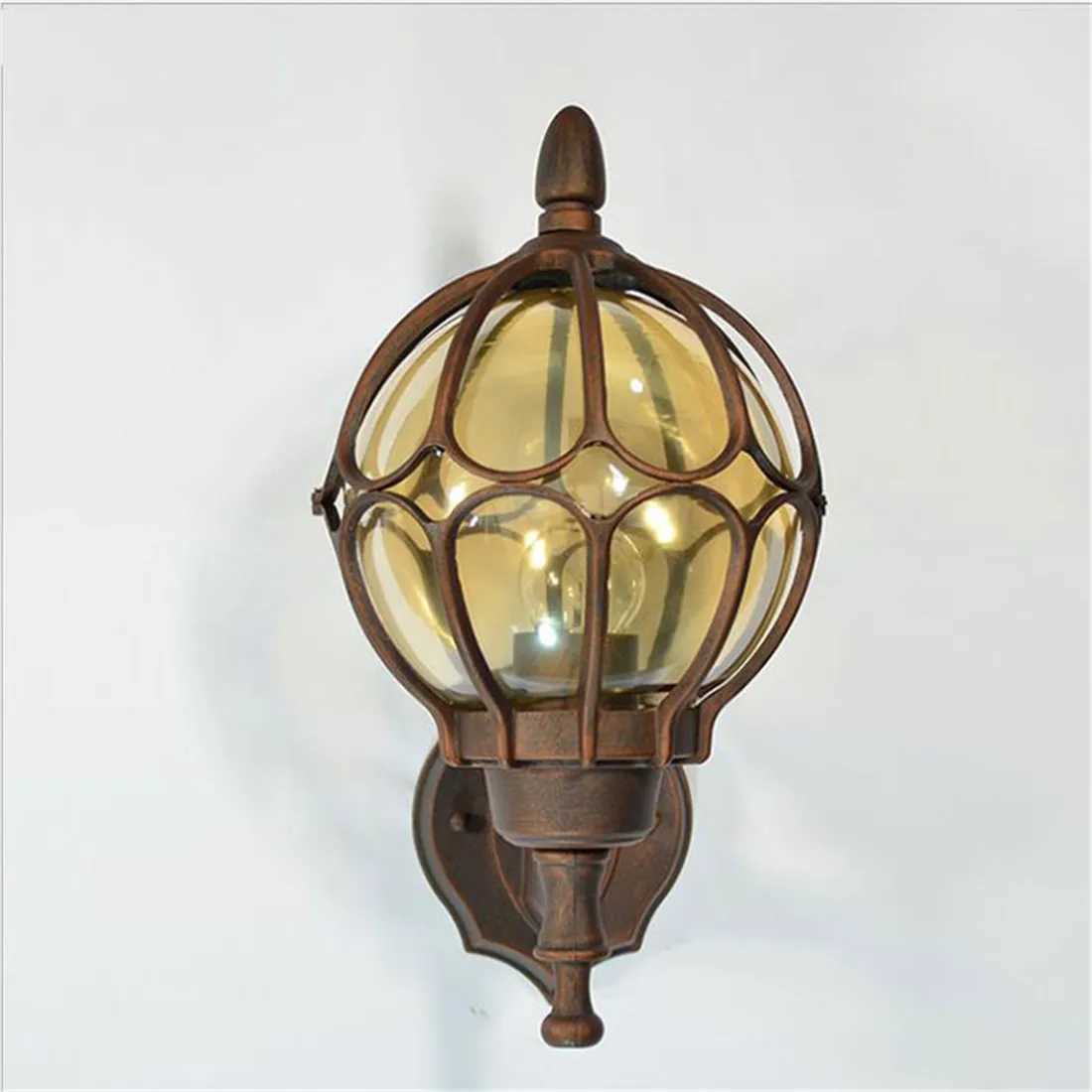 European Wall Lamp Outdoor Porch Lights Villa Balcony Garden Lamps Retro Lighting Exterior Wall Lamp Fixture XJ250624