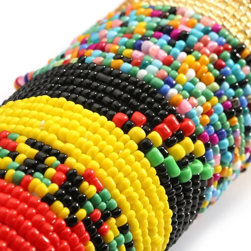 2PcsSet Bohemia Colorful Handmade Beads Waist bracelet Chain Simple Bikini Belly body for Women Beach Jewelry 250613