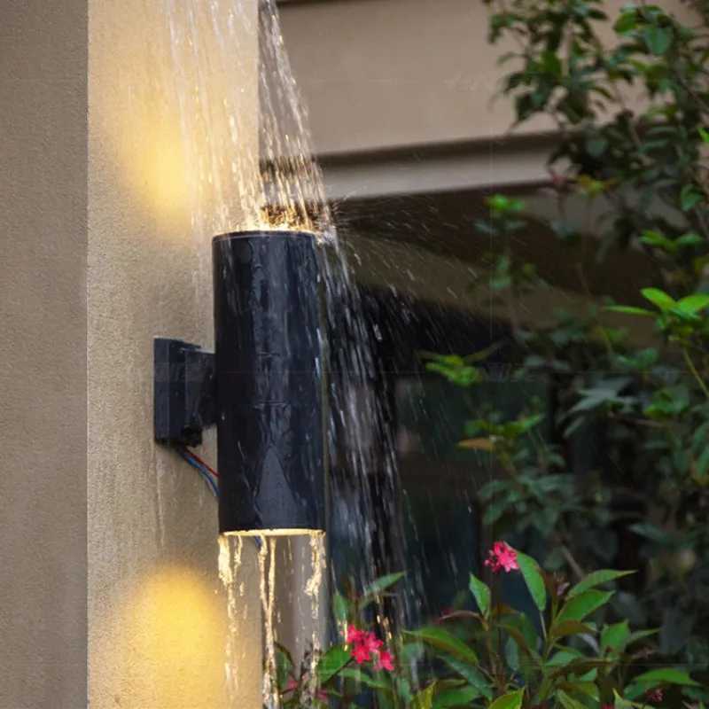 black gray up down outdoor wall light 6W 10W 20W 30W 36W porch garden waterproof home lighting outdoor aluminum lamp body XJ250624