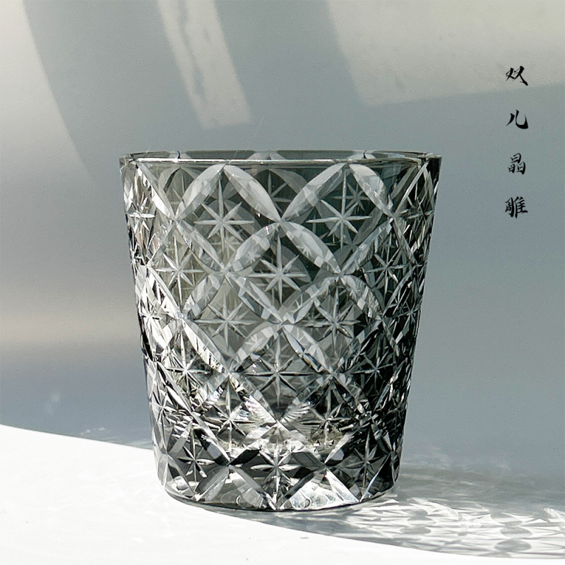 Qibao Crystal Glass, High Beauty, High Grade Water Glass, Whiskey, Western Wine Glass, Fashion
