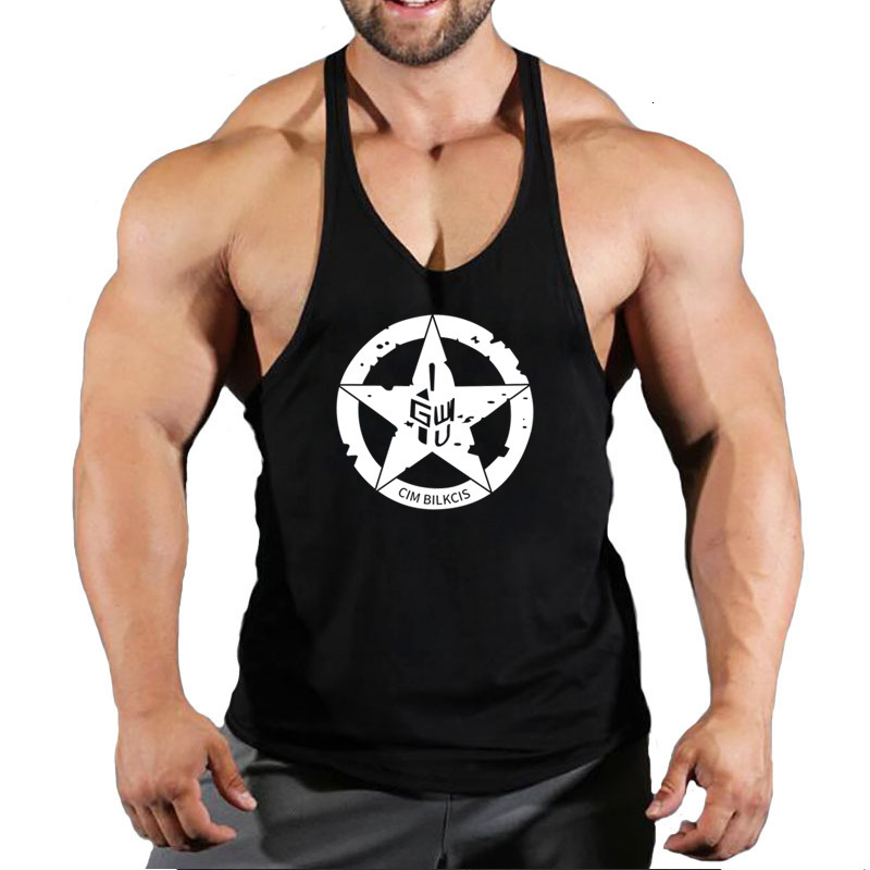Tank Top Fitness Sports Vest Summer Base Layer Men's Clothing