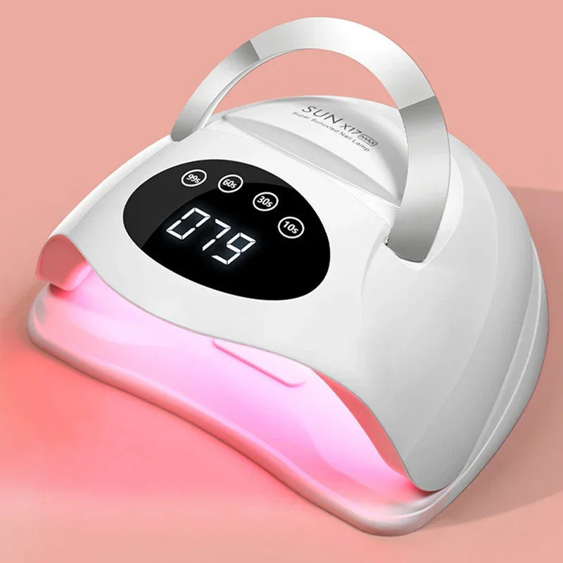 UV LED Nail Lamp for Professional Nials Manicure Curing Lamps Gel Polish Drying Machine Large LCD Touch Nail Dryer Tools 250625