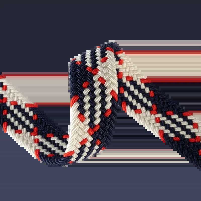 107/120/130cm Unisex Elastic Fabric Woven Casual Belt Pin Buckle Expandable Braided Stretch Canvas Leisure Belts for Men Women W250625