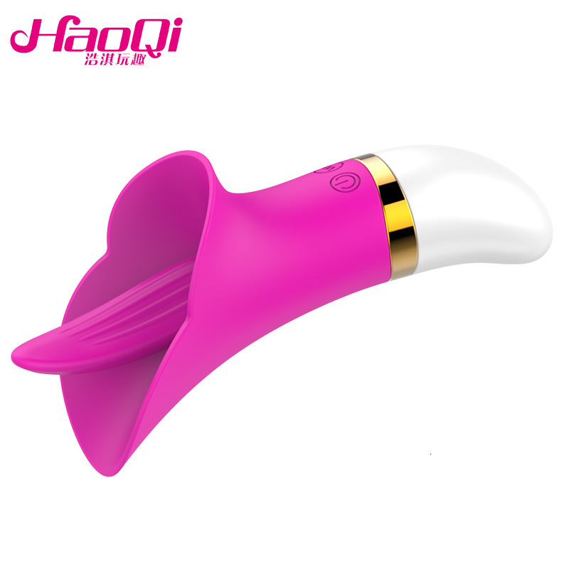 New Silicone Honey Vibrator Massager for Women, Self-pleasure Tongue Licking Vibrator, Adult Sex Toy