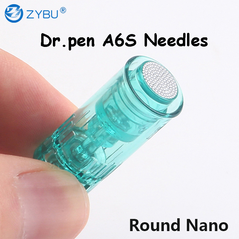 Dr.pen A6S Needle Cartridge Anti Back Flow Micro Skin Needling 11 16 24 36 42 Nano MTS Tips Fit on Dr pen Dermapen replacement Derma Microneedling