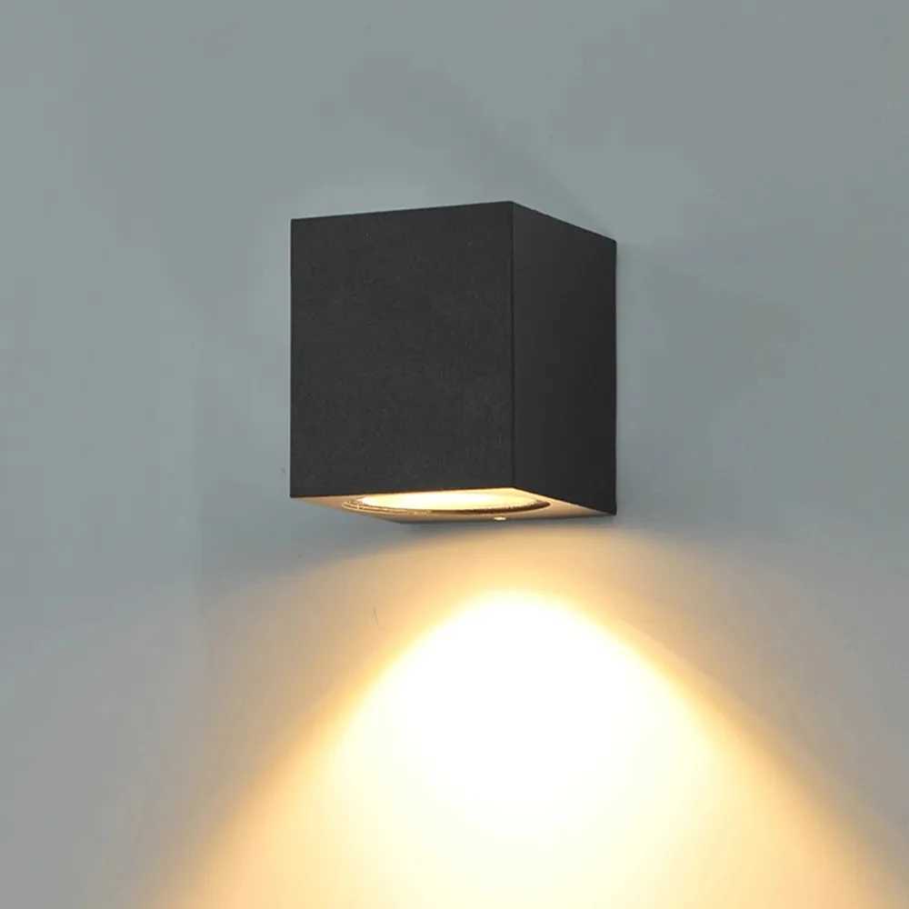 Modern LED Outdoor Waterproof Wall Lamp Up and Down Light Home Lighting Porch Garden Aluminum Aisle Decorate Wall Light AC85-265V XJ250624