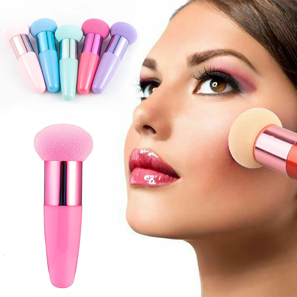 1/10 Pcs Mushroom Head Makeup Foundation Sponge Blending Puff Powder Smooth Beauty Kit Professional Cosmetic Make Up Tools 250625